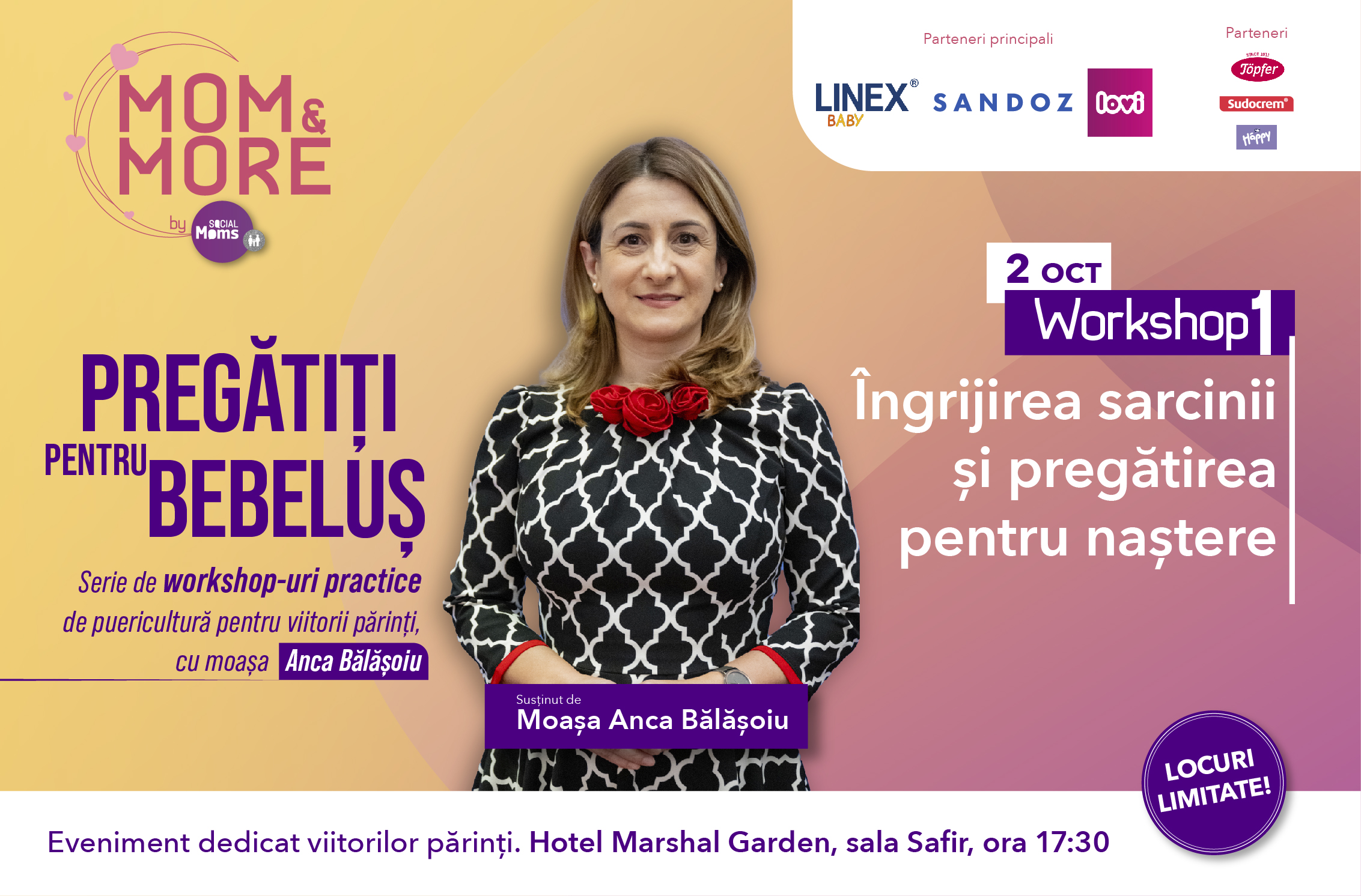 Mom&more: Pregatiti pentru bebelus, workshop 1