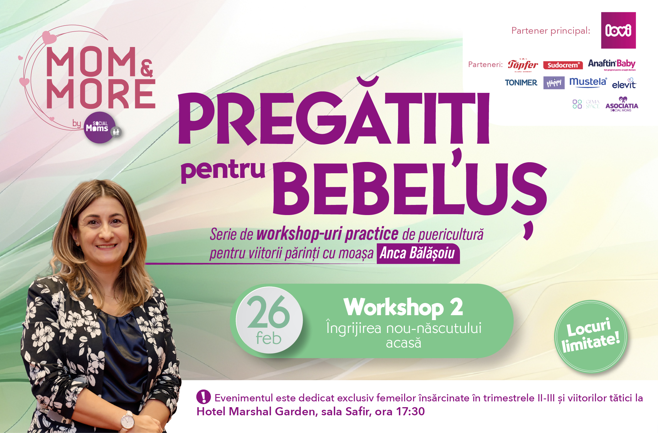 Mom&more: Pregatiti pentru bebelus, workshop 2