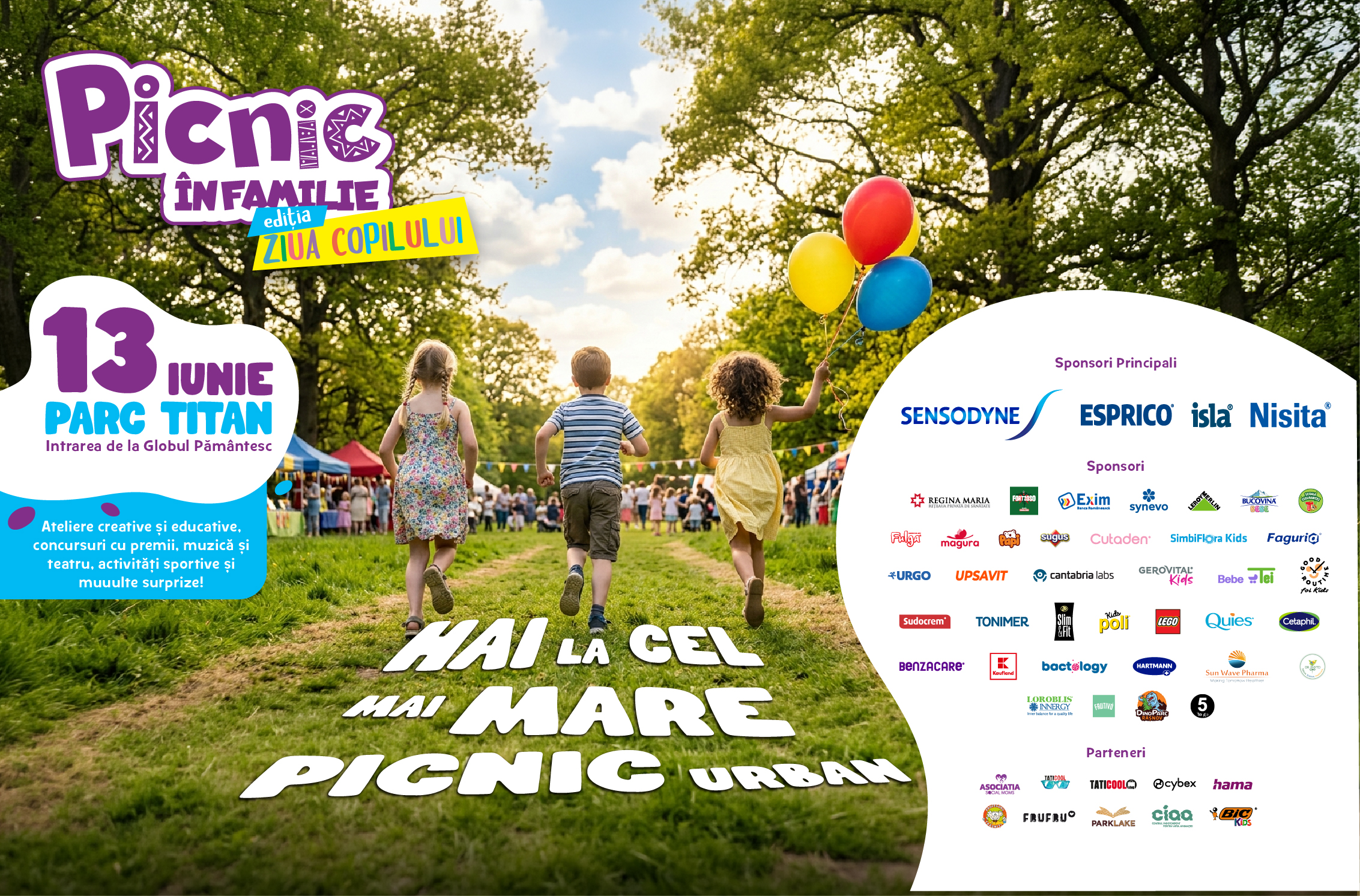 Picnic în Familie - 13 iunie 2026