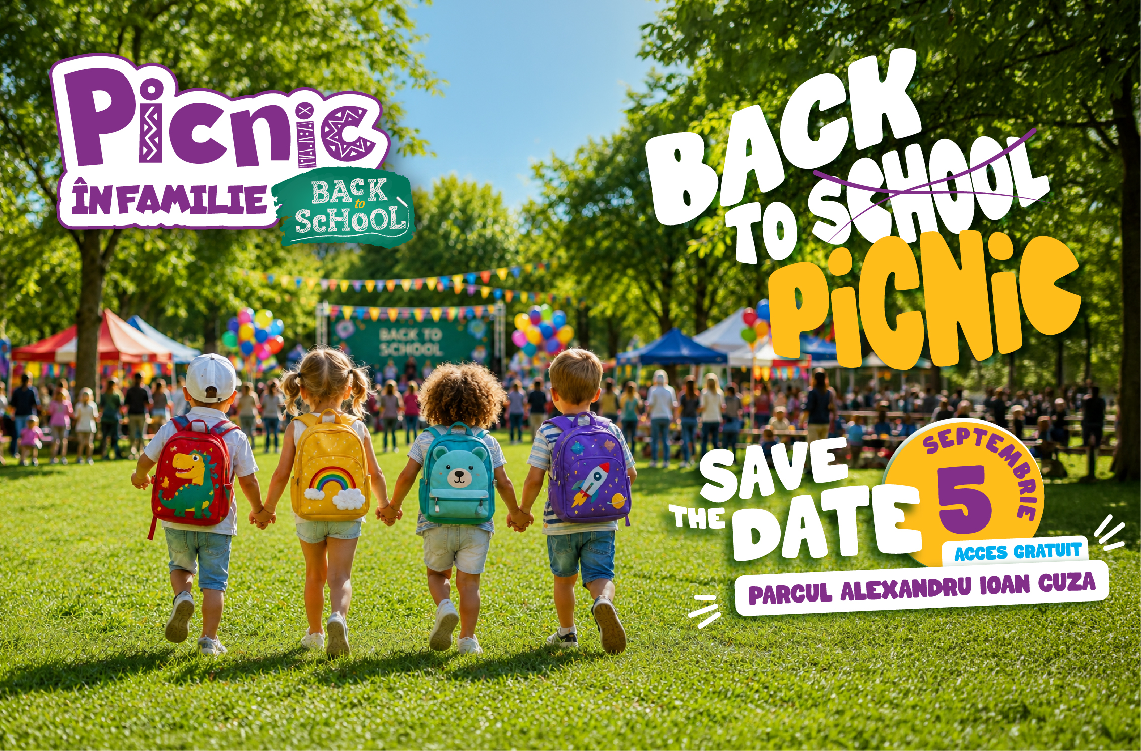 Picnic în Familie - Ediția BACK TO SCHOOL
