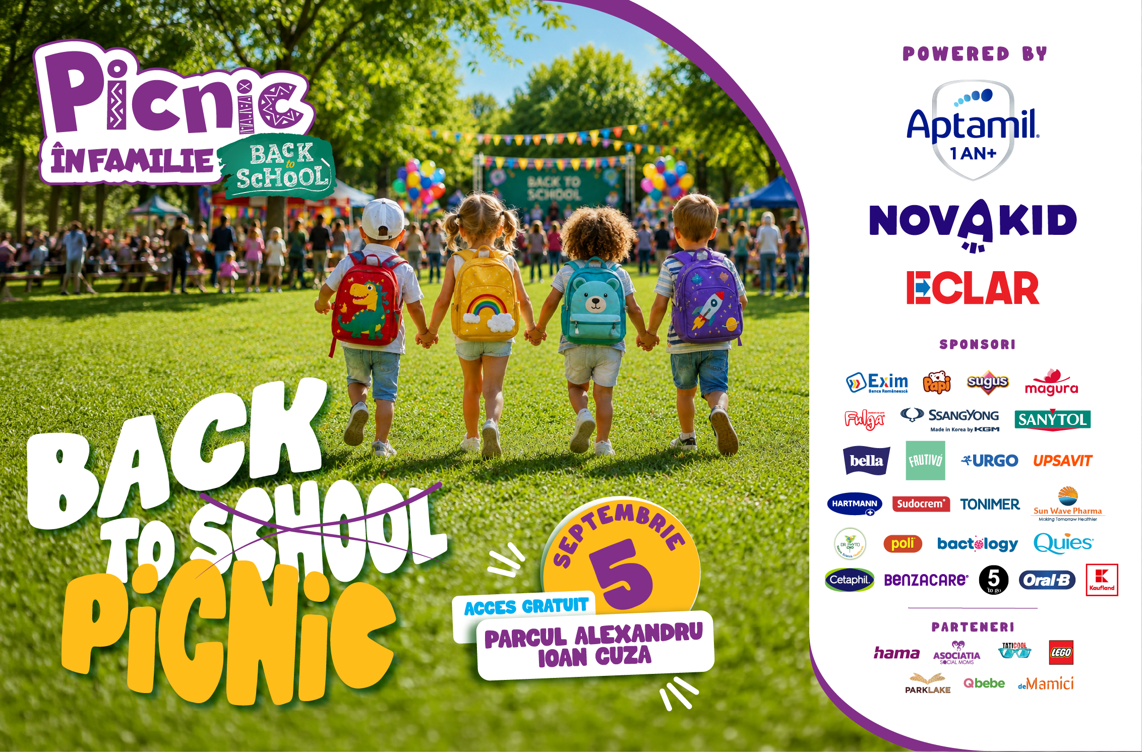Picnic în Familie - Ediția BACK TO SCHOOL