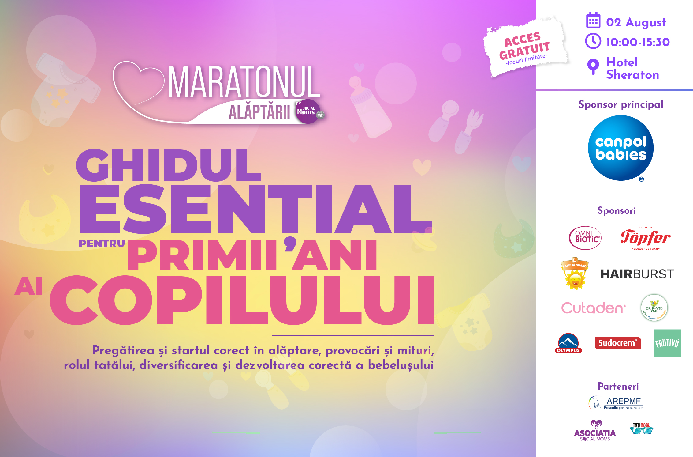Maratonul Alăptării - 2 august 2026