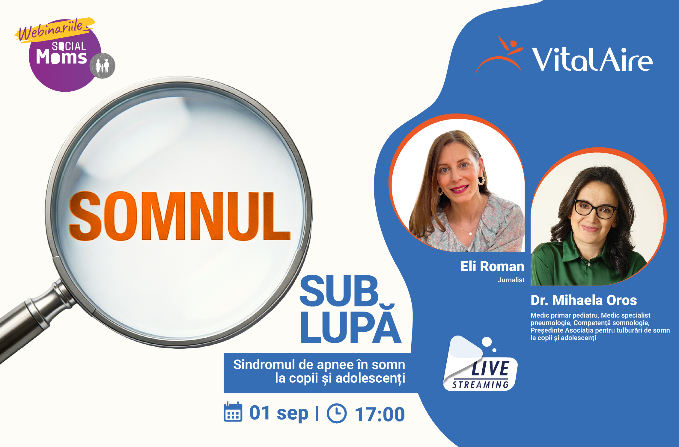 Somnul sub lupă - Sindromul de apnee în somn la copii și adolescenți