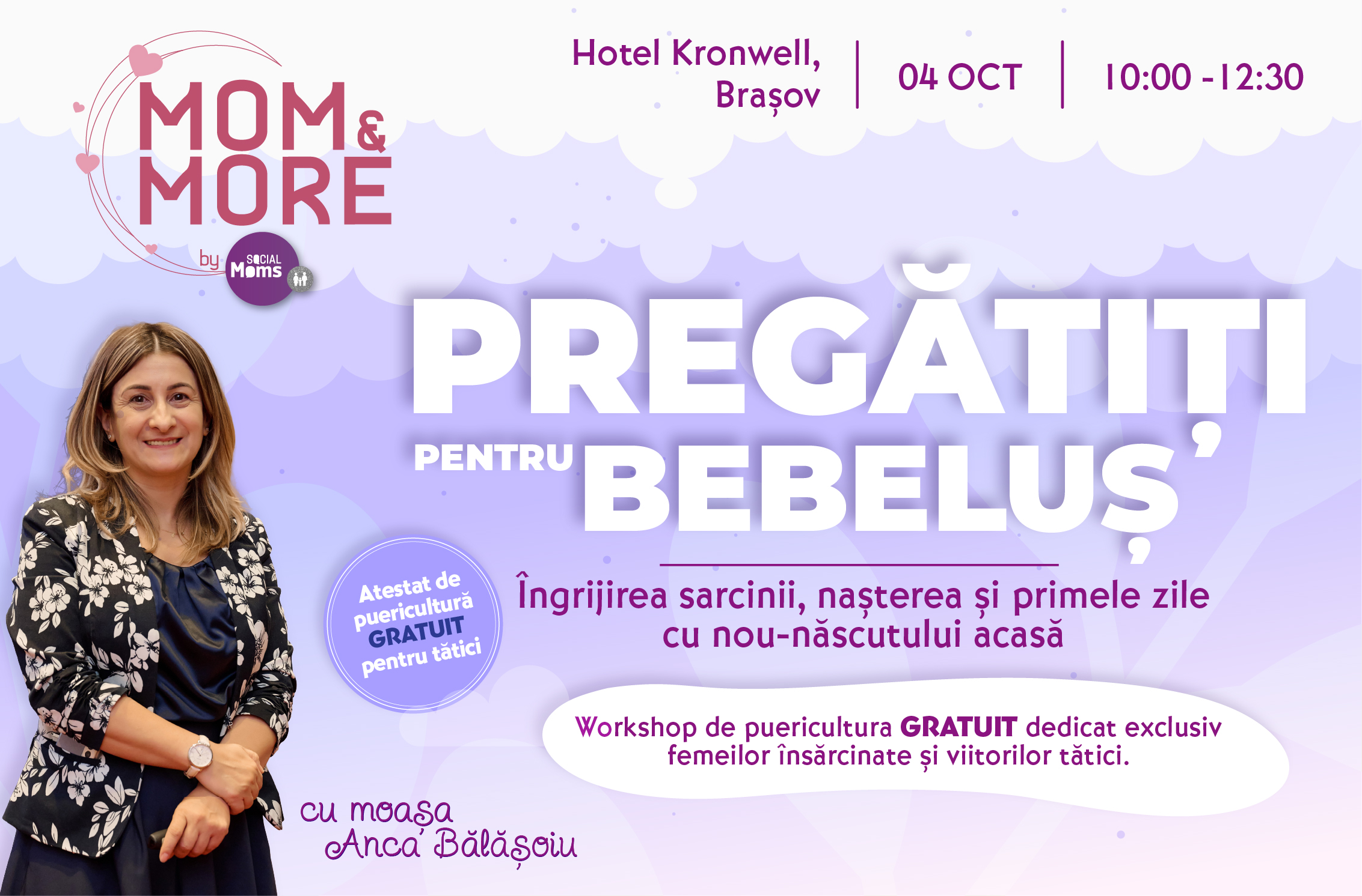Mom&more: Pregatiti pentru bebelus, Brasov